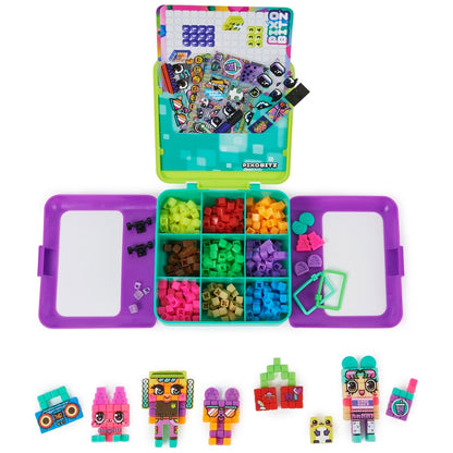 Pixobitz Studio with 500 Water Fuse Beads, Decos and Accessories, Makes 3D Creations with No Heat, Arts and Crafts Kids Toys for Ages for 6 and up